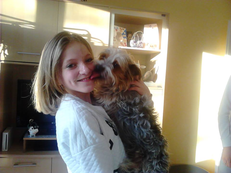 03 Mars 2015 - Dernier bisous à la famille d'accueil