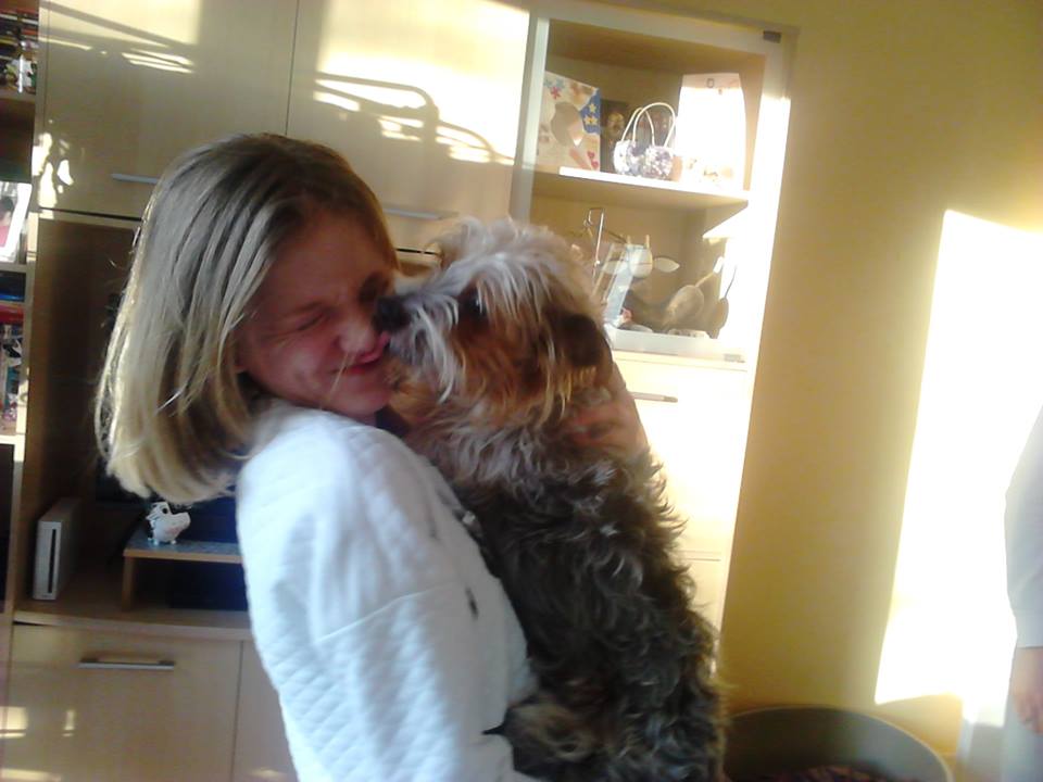 03 Mars 2015 - Dernier bisous à la famille d'accueil