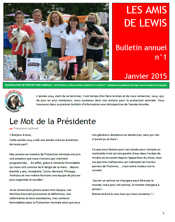Bulletin 1