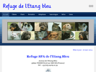 Refuge etang bleu com